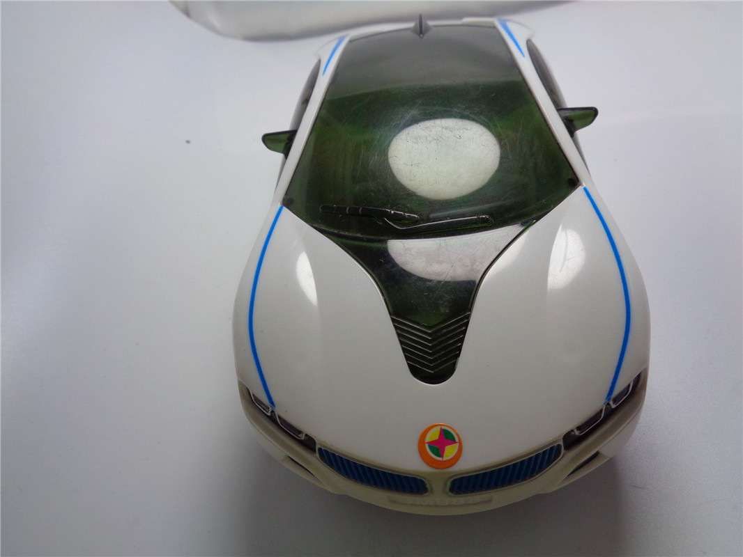 Best-selling music glowing car, electric universal rotating car model, creative children's toys, street stall supply details Picture