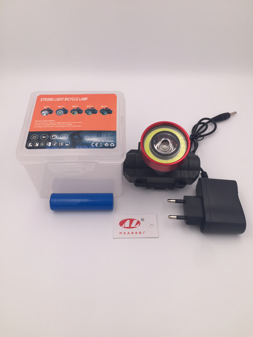 Battery rechargeable headlights Cool night riding bike lights