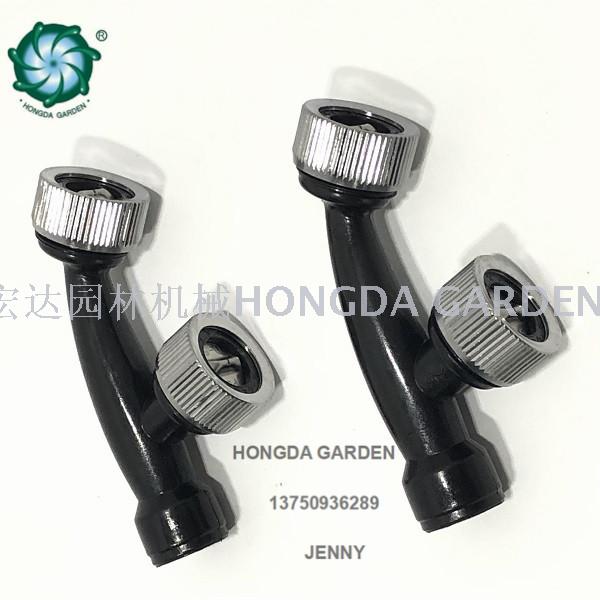 PL D-5 sprayer nozzle, fan-shaped double-head double-hole sprayer, fine mist sprayer, agricultural atomization nozzle details Picture