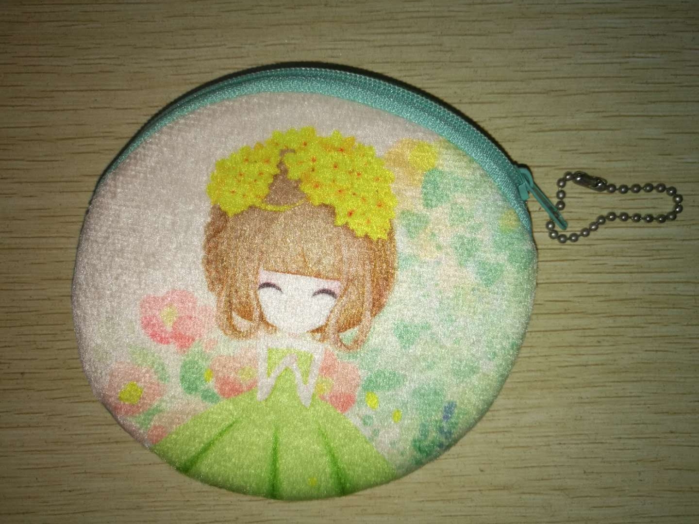 European custom change wallet; Plush change purse; A girl's change purse; Gift bag; Children's bag thumbnail
