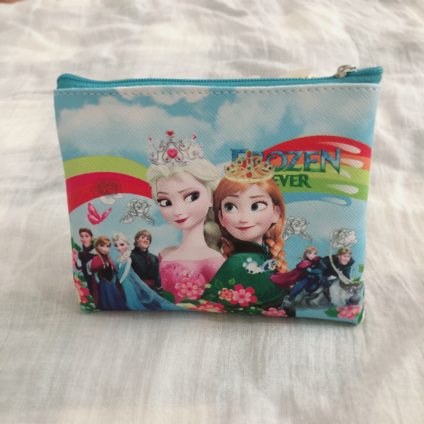 Plush coin purse, coin purse pu wallet, double-sided heat transfer wallet, cartoon coin purse, square wallet Application Scenario