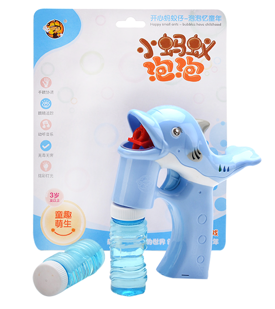 Solid-color new sharp-billed dolphin bubble machine bubble gun