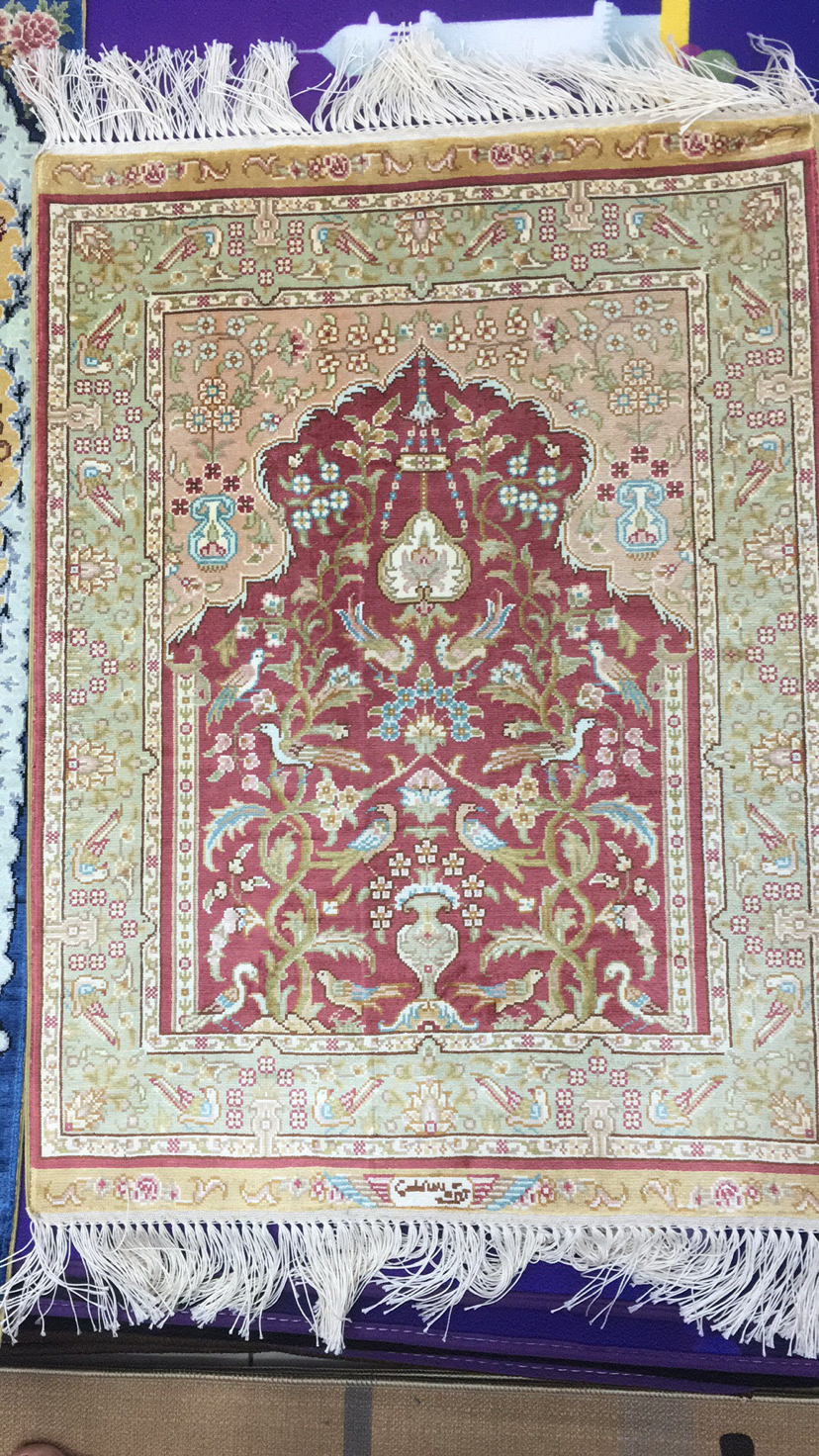 Handmade silk tapestries Specification image