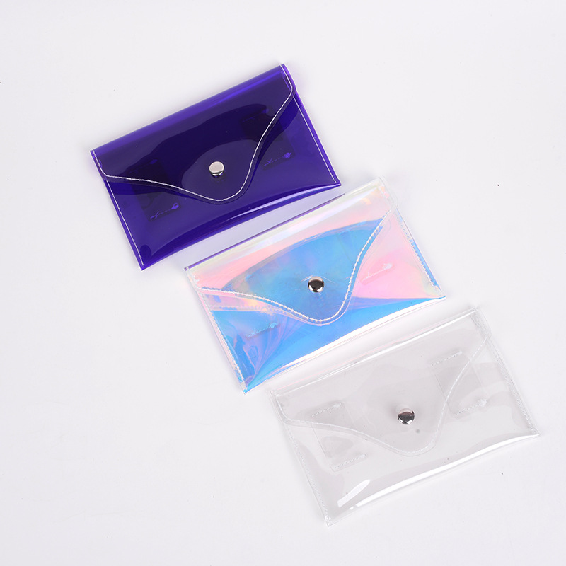 Wholesale of new trendy women's belts from Europe and America, single-loop, versatile transparent pvc leather waist and waist belts Specification image