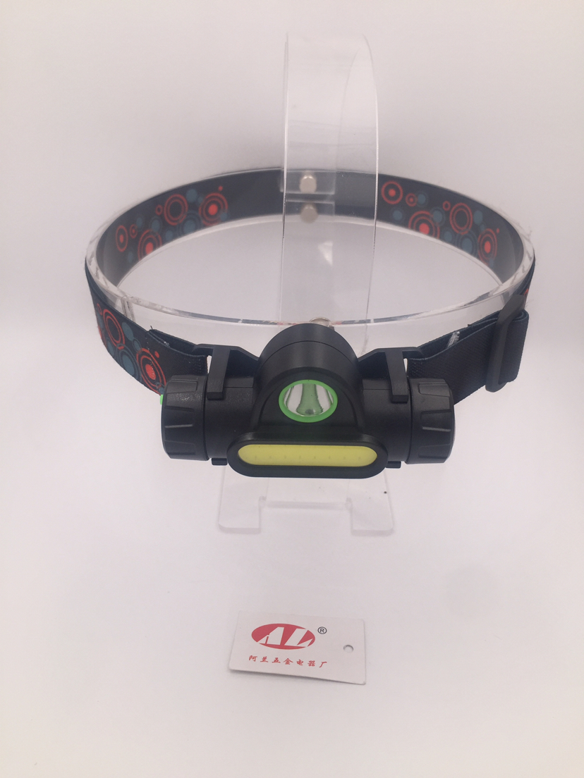 COB headlight rechargeable headlight with magnet headlight