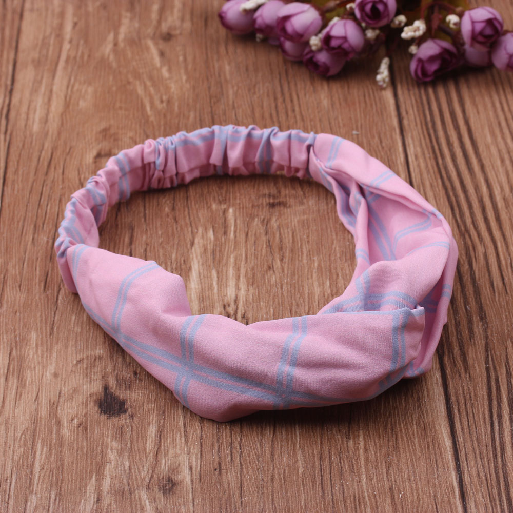 10-yuan store accessories: Hair bands, Korean wide cross hair bands, sports hair bands, hair bands, and wind series headwear Specification image