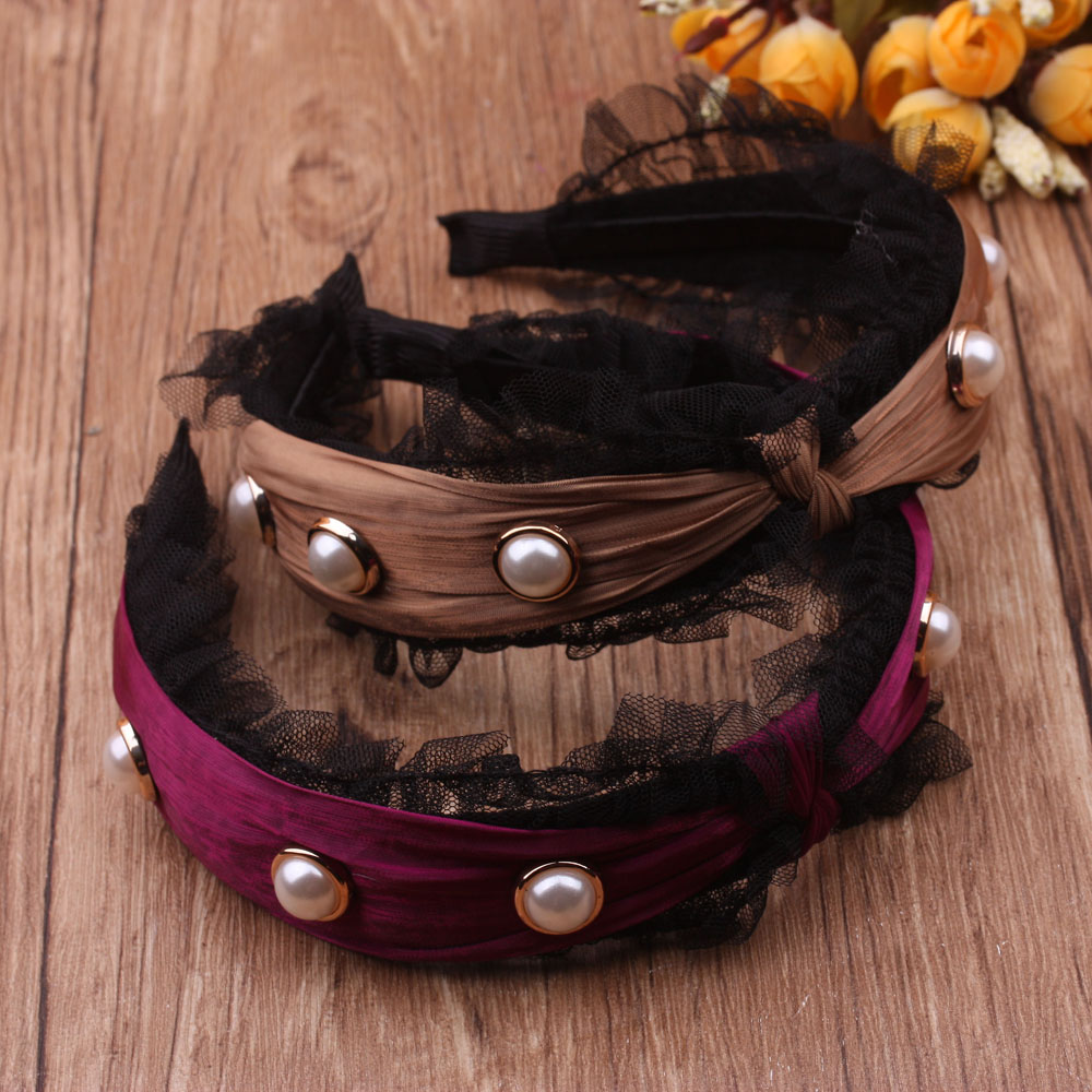 Korean hair bands, bow hair clips, the same style as Internet celebrities, simple and versatile, anti-slip hair bands for women and adults