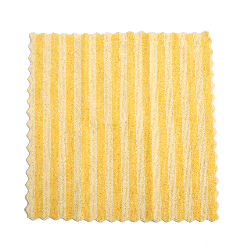 Kitchen cleaning hand towels, hanging handkerchiefs, household absorbent thickened rags, small hand towels, hand towels wholesale Specification image