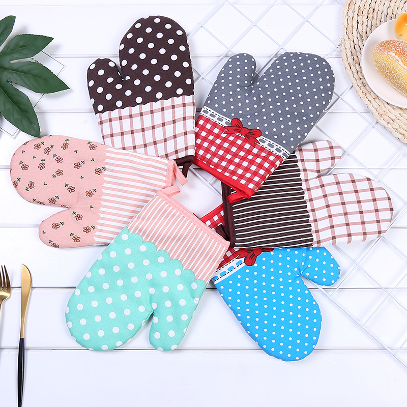 Wholesale of new oven-specific microwave gloves, household kitchen heat-resistant gloves, high-temperature resistant and anti-scalding gloves