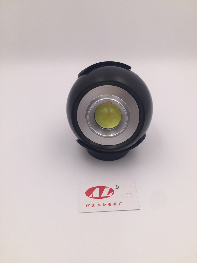 Battery powered work light COB Bedroom camping outdoor light
