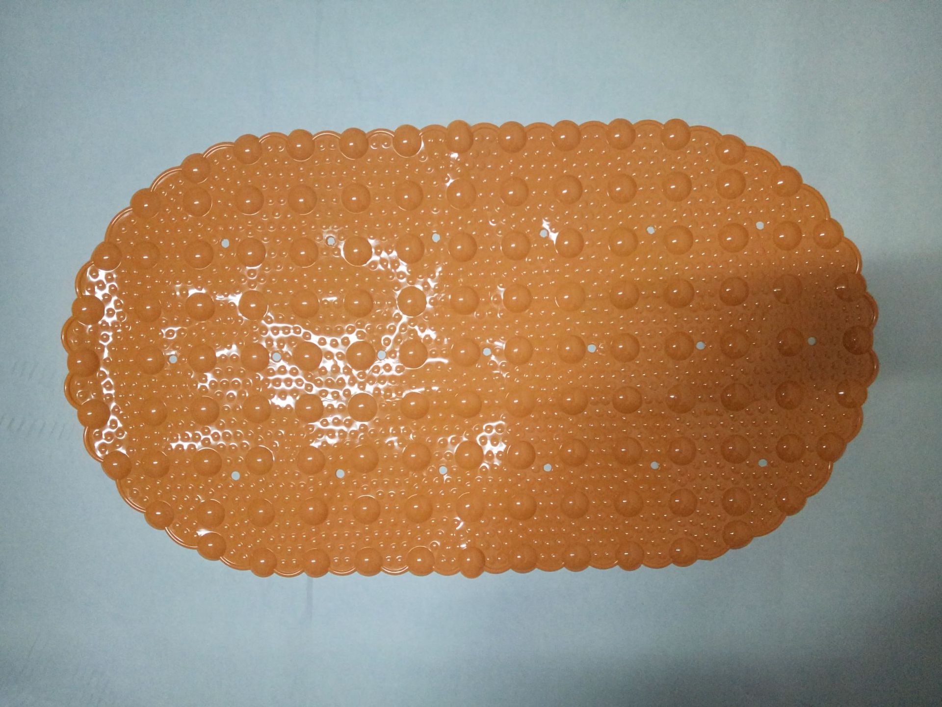 Wholesale eco-friendly material with suction cup, odorless, super soft, anti-slip bathroom mat, bathroom floor mat, bathtub foot mat Specification image