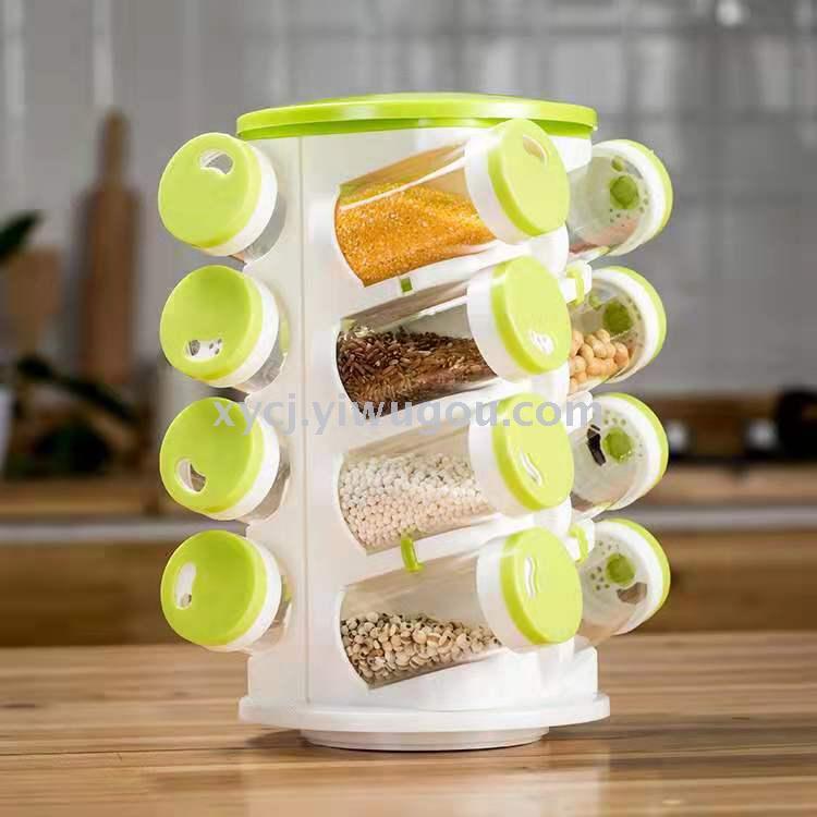 TV TRUEWARE SPICE RACK 16-piece Spice Rack Multi-hole spice rack
