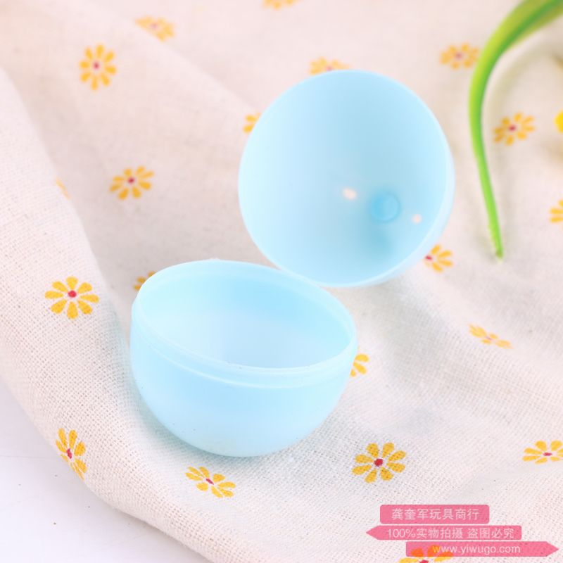 Easter Egg Mixed Color Packaging Children's Egg Shell Diy Hand-Painted Simulation Egg Toy Specification drawing