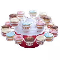 TV Products cupcake merry-go-round Creative cupcake stand decoration display tray model