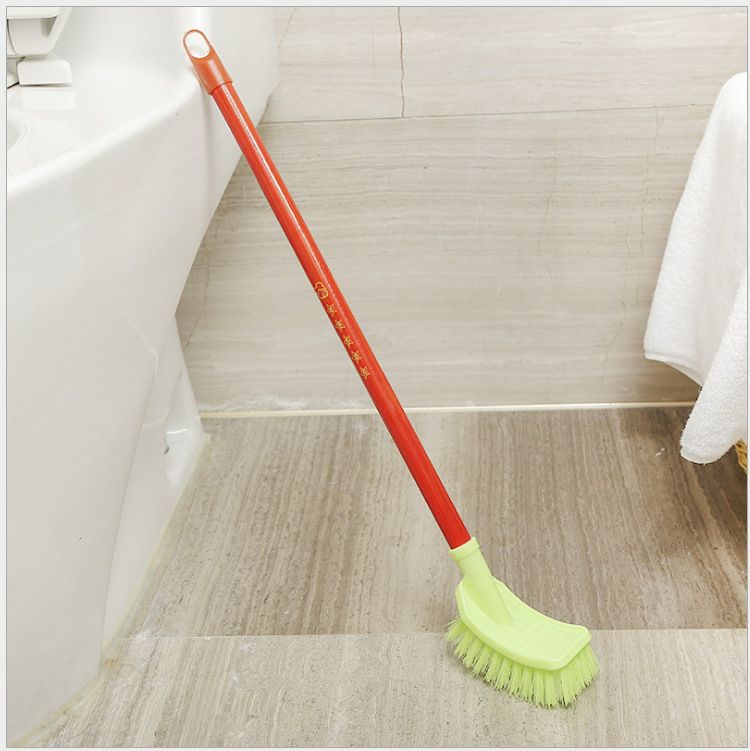 Simple wooden handle square toilet brush, cleaning brush, plastic toilet brush, bathroom cleaning products factory direct sales Application Scenario