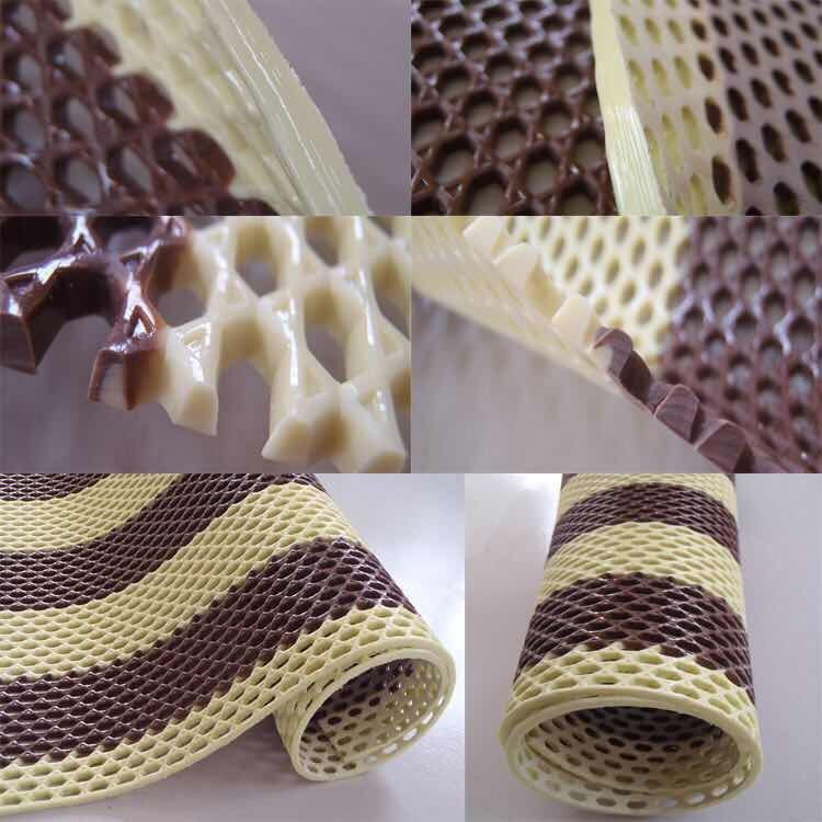 双色条纹防滑垫