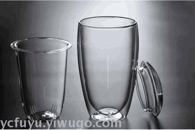 Glass cups, double-layered cups, high borosilicate cups, Internet celebrities