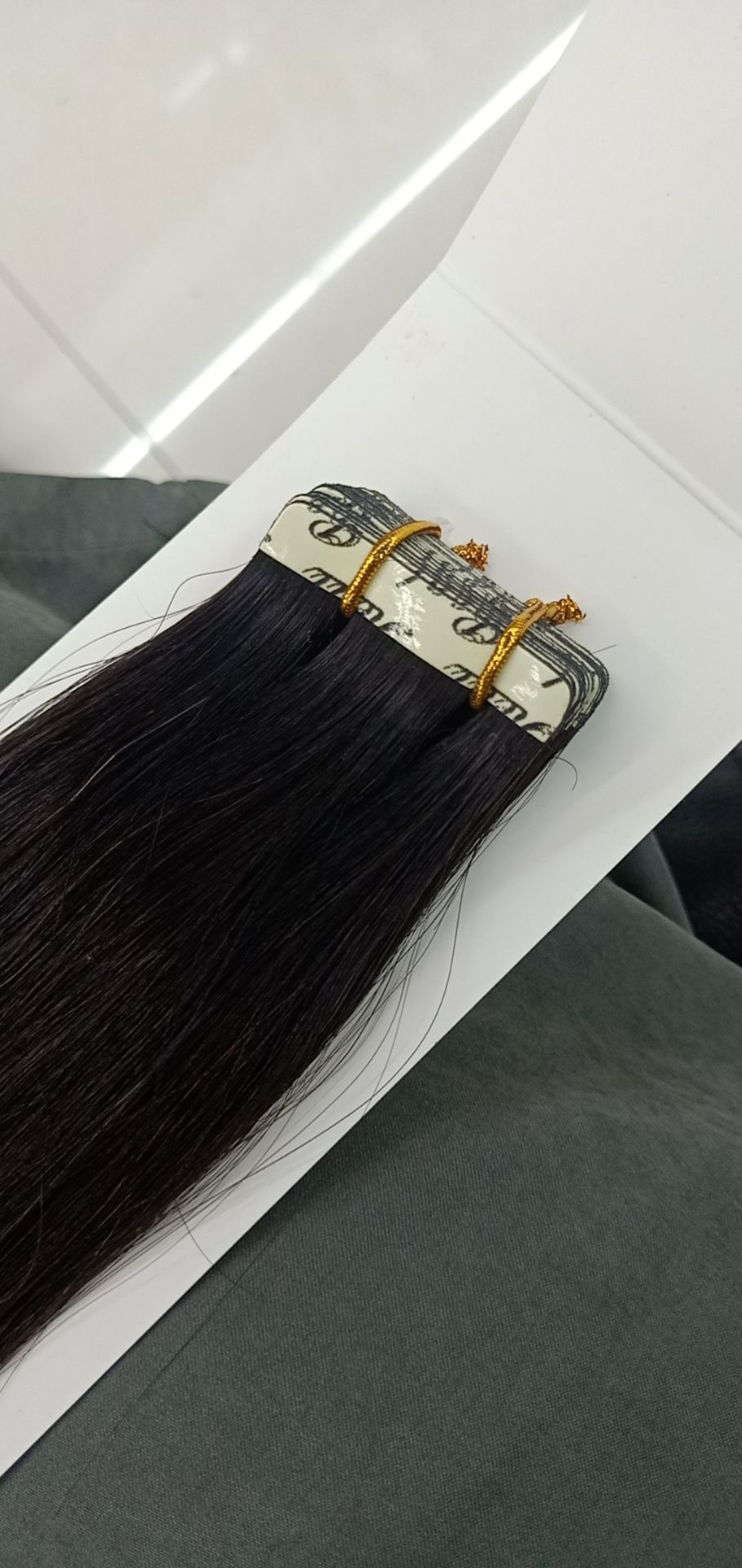 真人发 pu接发 自然色50到60公分 国产麦芽胶