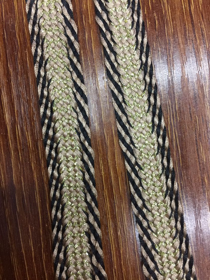 Direct sales from the manufacturer of 2-centimeter braided tape for clothing accessories, hats and other accessories
