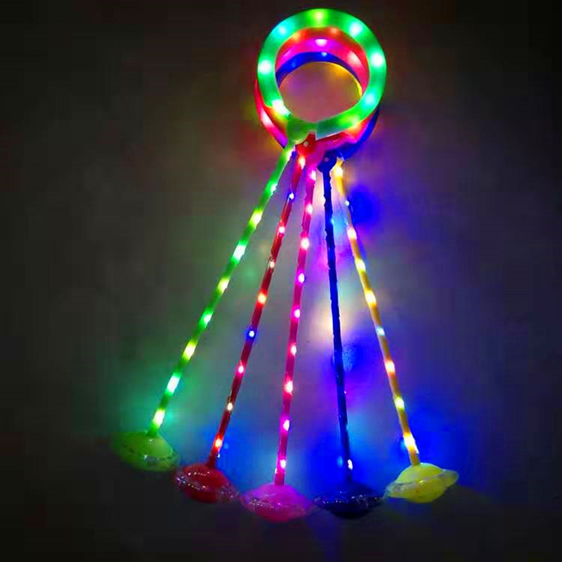 Luminous toy, flashing single-leg jumping ball, new bestseller, new upgraded version, full-body luminous children's flashing jump Application Scenario