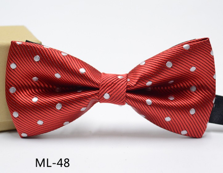 Factory direct sales of men's formal suits, British and Korean style bow ties, trendy and popular bow ties, custom-made according to samples Item Picture