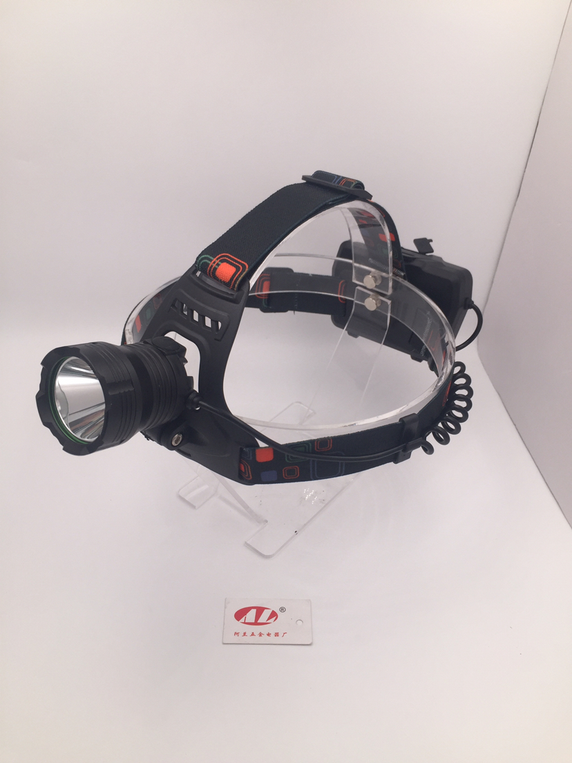 Fixed focus headlight Ultra-strong P50 bulb headlight long-range headlight 18650 rechargeable headlight