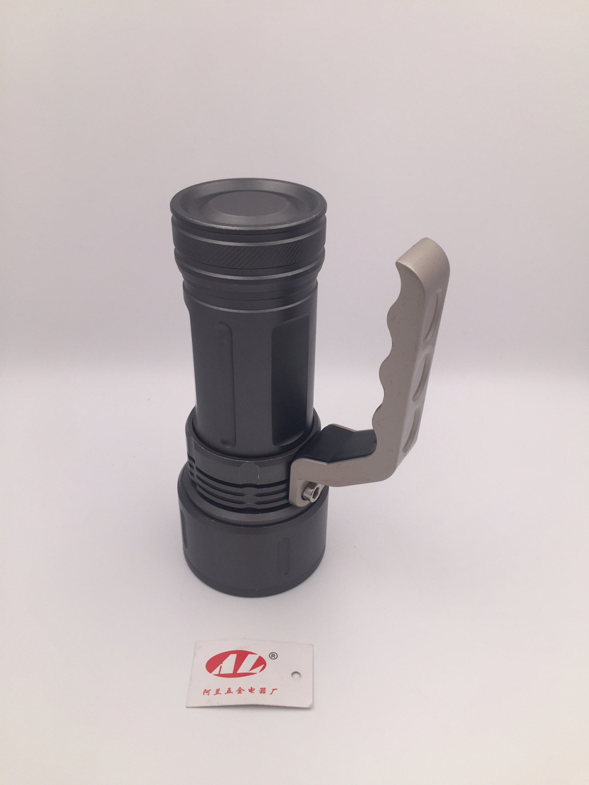 Strong flashlight far-shooter lamp LED portable flashlight outdoor light