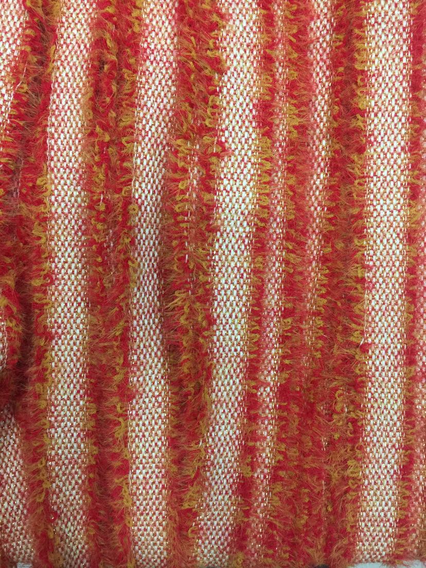 Factory direct sales of 3CM wide pine nut wool and gold thread webbing Application Scenario