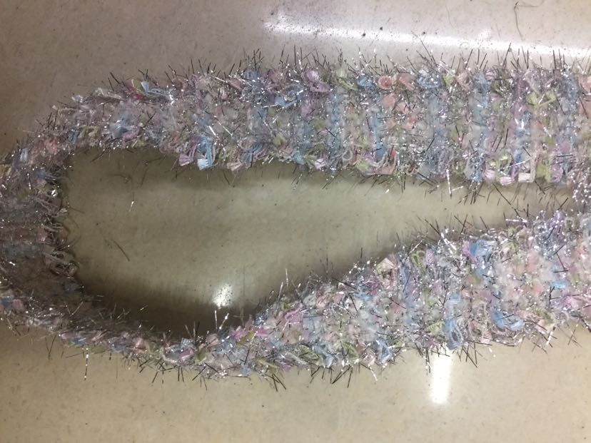 银丝长毛加金丝织带3CM宽厂家直销