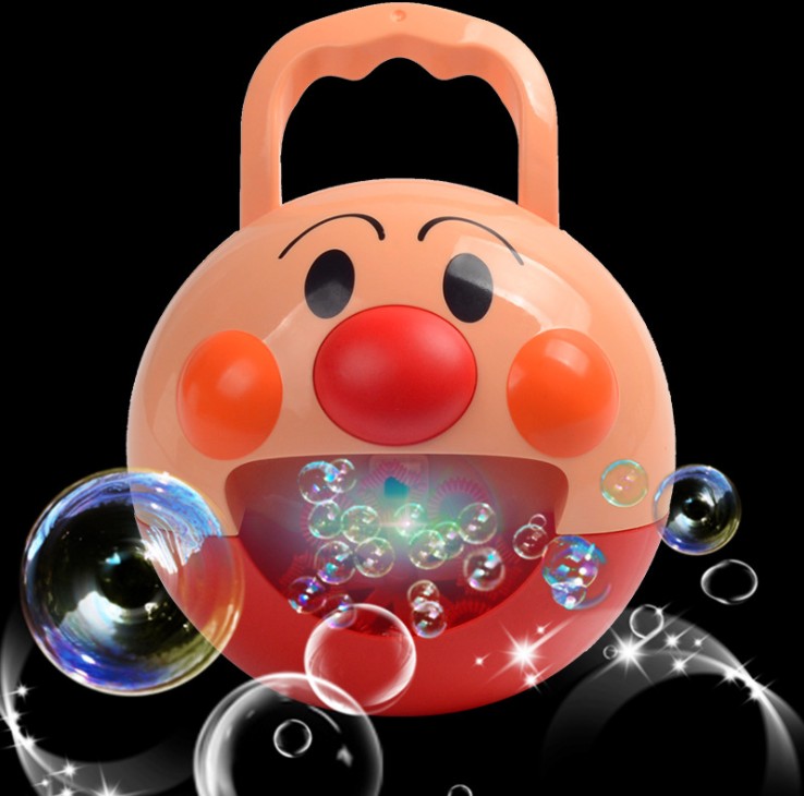 Hot-selling Bread Man portable electric bubble machine, fully automatic music Internet celebrity bubble machine Application Scenario