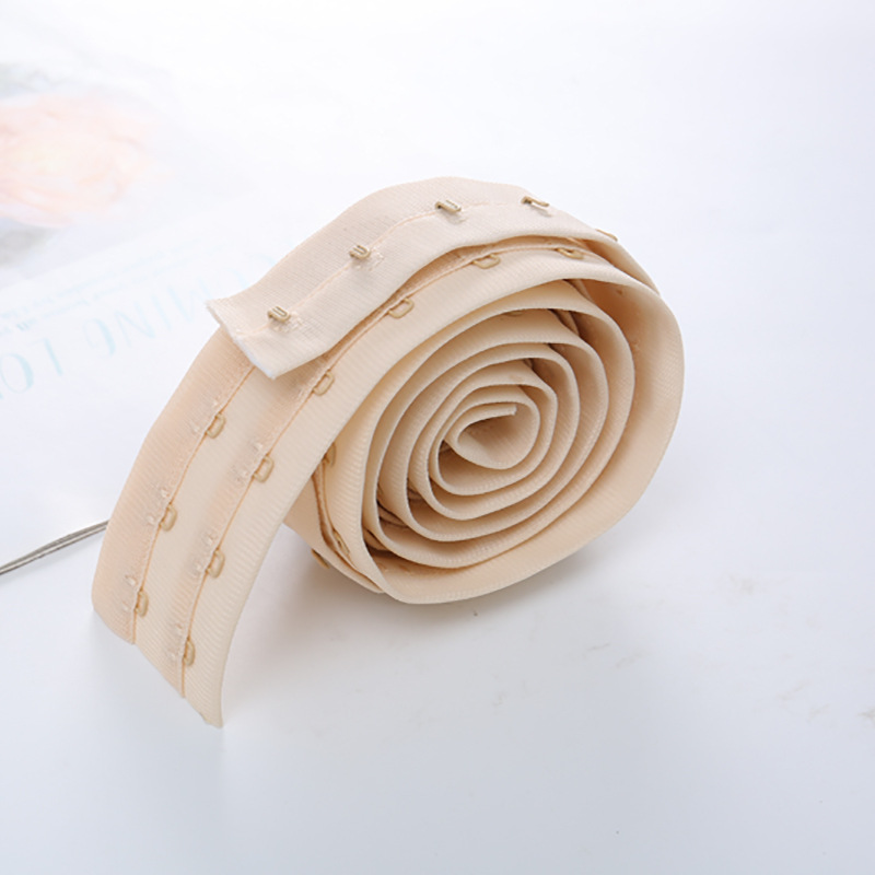Customized shaping garment buckles, waist buckles, long row buckles, bra buckles, underwear back buckles, two rows without visible lines, spray paint that can be dyed details Picture