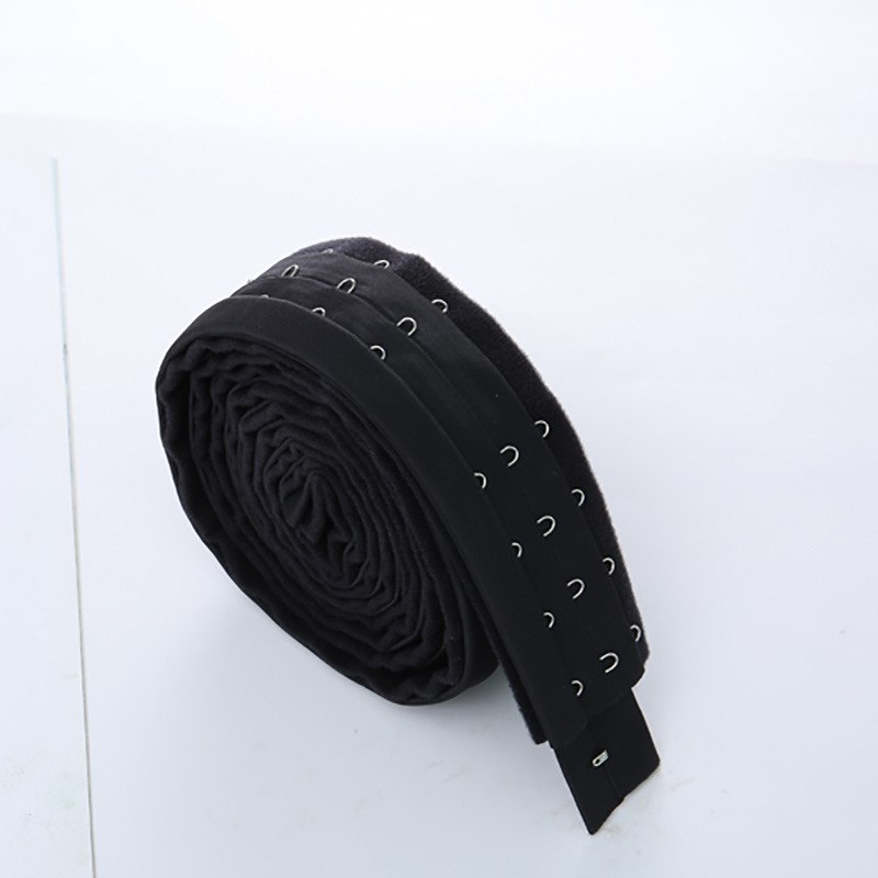 50mm塑身衣扣束腰扣 收腹带束腹延长扣 排扣内衣三排文胸扣可染色