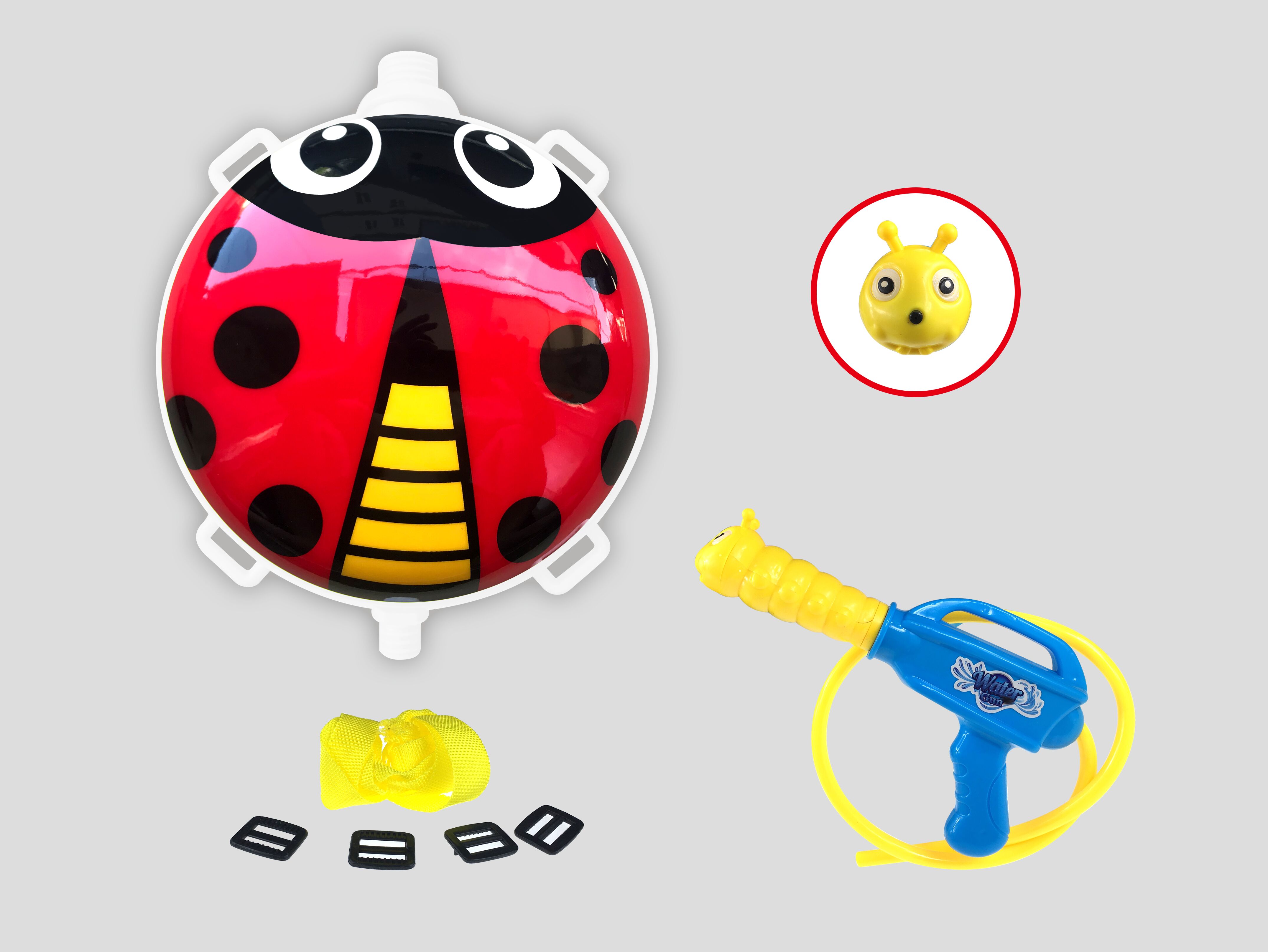 New children's Beetle backpack water gun
