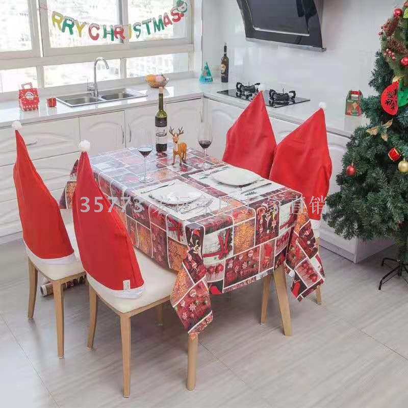 PVC tablecloth new Christmas tablecloth thumbnail
