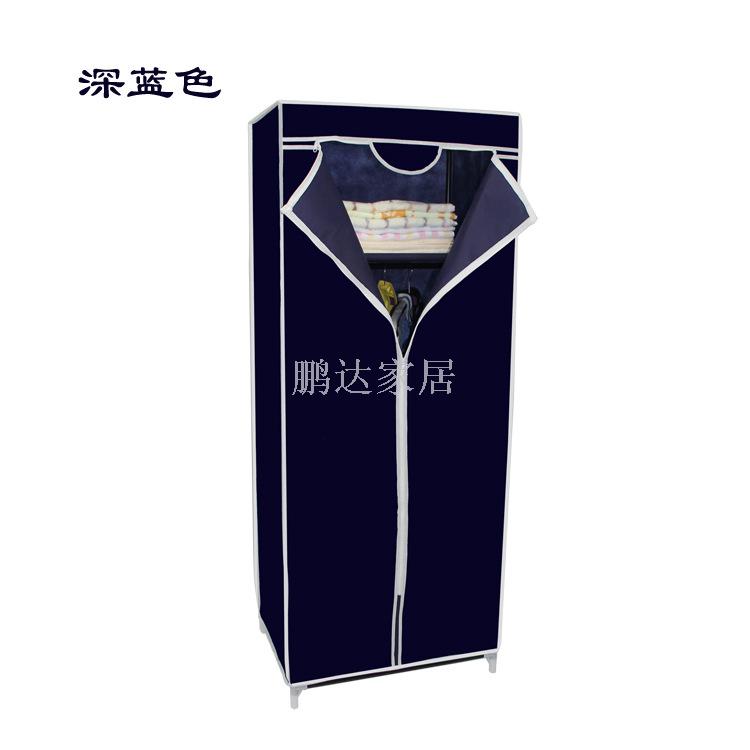 Children's wardrobe, simple Korean-style wardrobe, overall combination storage, small wardrobe manufacturer wholesale, non-woven fabric wardrobe customization details Picture