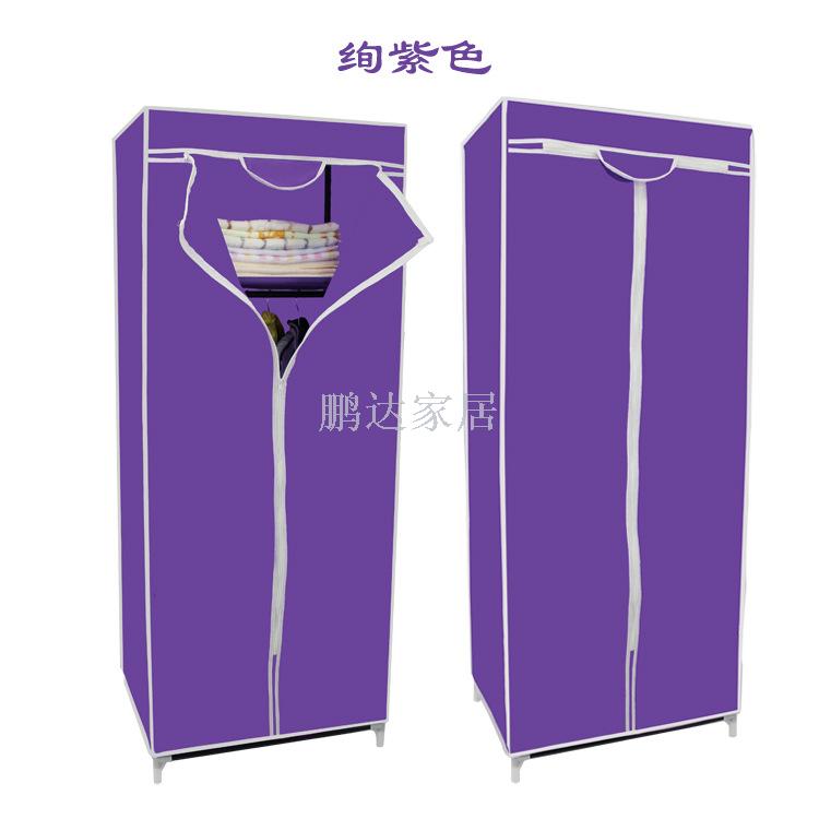 Children's wardrobe, simple Korean-style wardrobe, overall combination storage, small wardrobe manufacturer wholesale, non-woven fabric wardrobe customization Item Picture