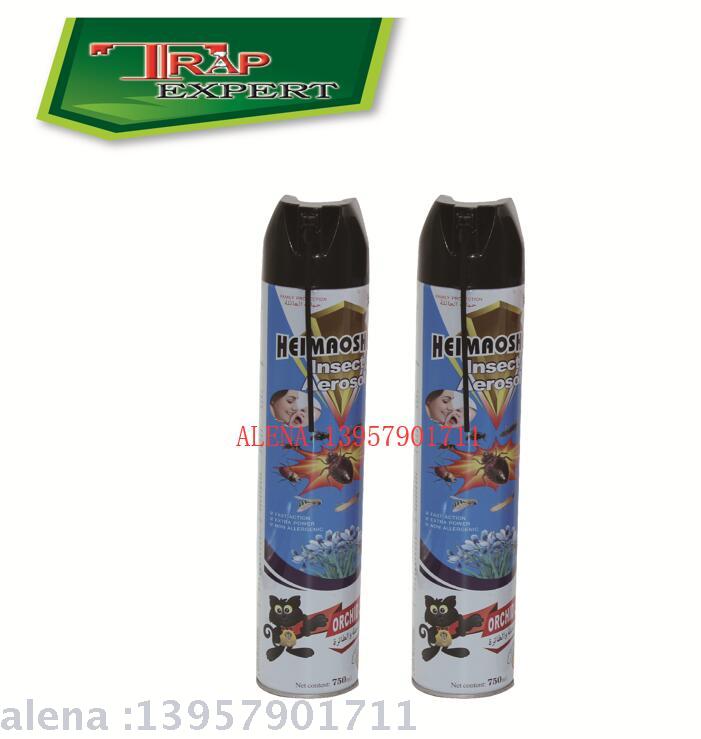 399 黑猫神杀虫剂杀蟑螂臭虫喷雾剂灭蚊子灭飞虫气雾剂杀虫水剂