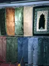 Muslim prayer blanket, Muslim prayer mat, Islamic prayer blanket, Middle East prayer blanket Specification image