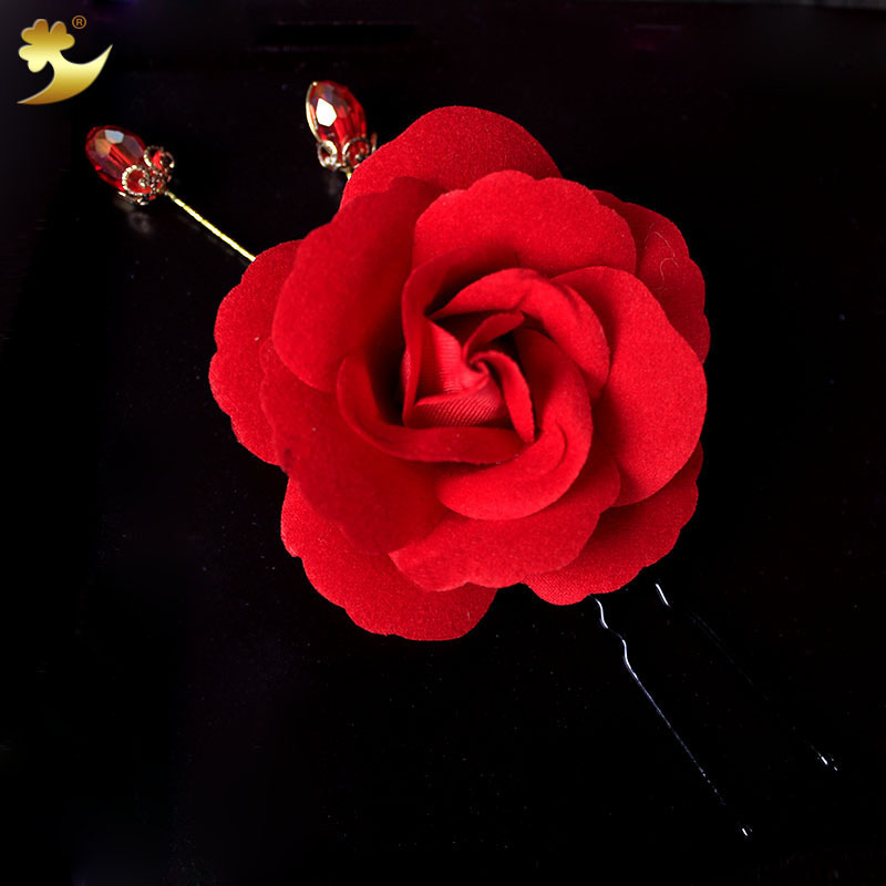 Bridal hairpins, Korean-style handcrafted beaded wedding headwear, wedding dress and evening gown hair accessories Application Scenario