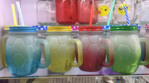 Glass cold drinks mason cups mason jars