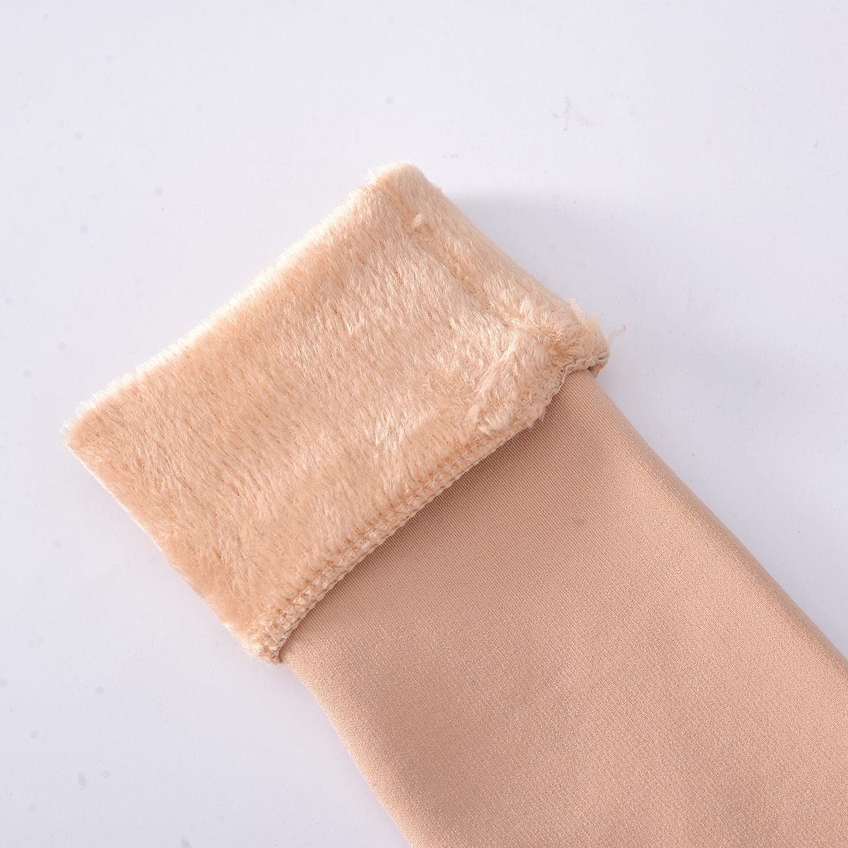 Snow socks, thickened and fleece socks, men's and women's socks, mid-calf socks, anti-hook, warm floor socks for autumn and winter, ankle-exposing wonders Specification image