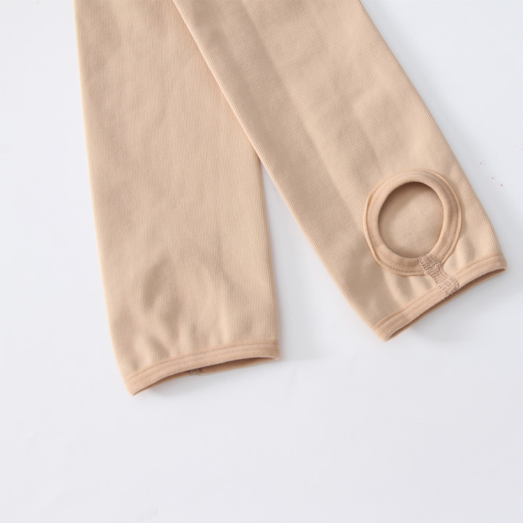Silky smooth silk mask base socks fine vertical line spring and autumn matte base socks for girls, high-quality style Specification image