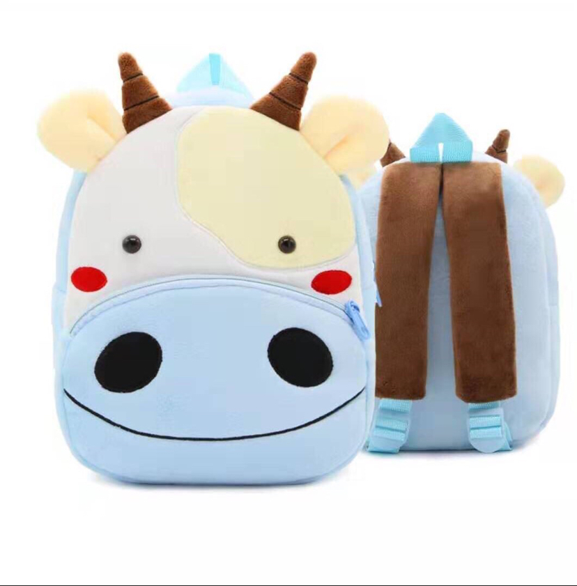 Plush cartoon school bags, plush toys, dolls, high-quality backpacks, children's and kindergarten products are selling well and are exported for foreign trade