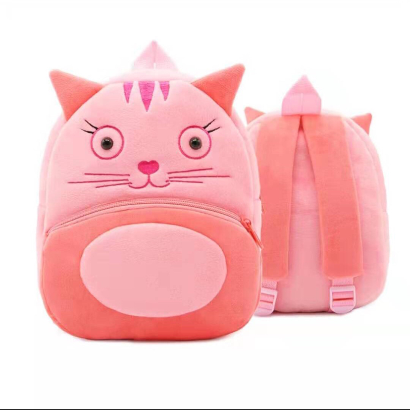 Plush cartoon school bags, plush toys, dolls, high-quality backpacks, children's and kindergarten products are selling well and are exported for foreign trade details Picture