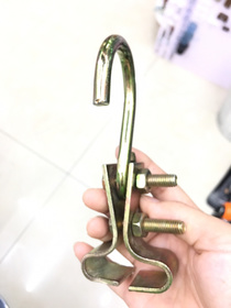 Metal color zinc fan hook a variety of models specifications can be customized