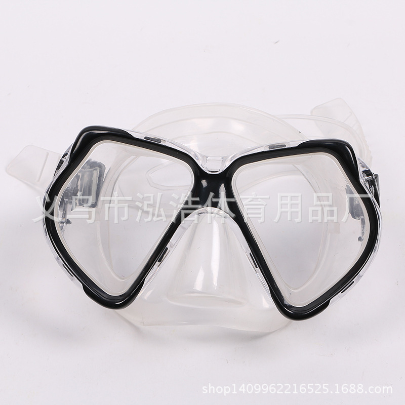 Factory direct sales of boxed diving masks, semi-dry breathing tube sets, high-end silicone diving goggles and snorkeling sets Specification image