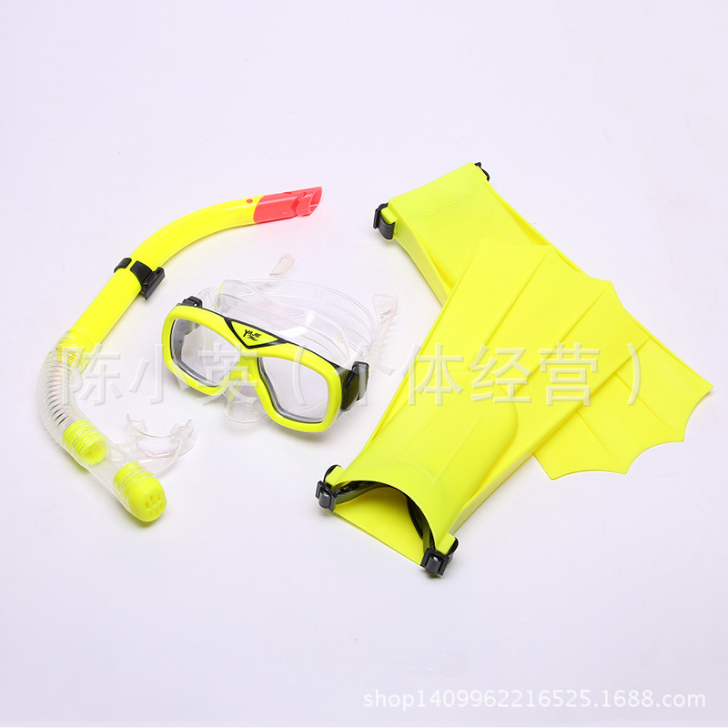 Factory direct sales of snorkeling three-treasure sets, diving goggles, snorkeling tubes, flippers, snorkeling equipment wholesale