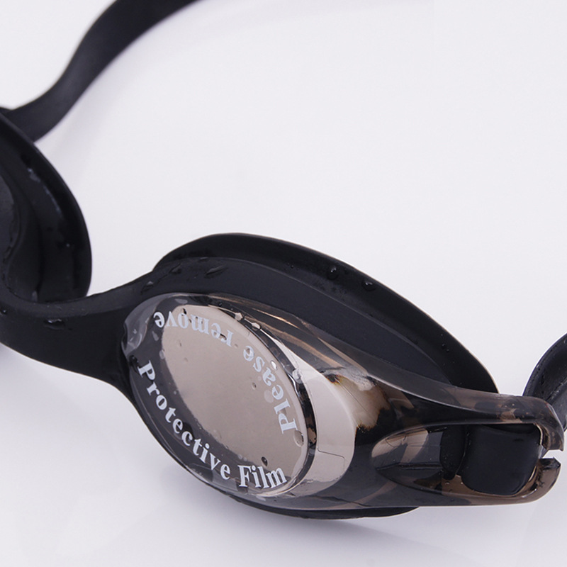 Factory direct sales of boxed adult swimming goggles, silicone one-piece swimming goggles, waterproof swimming goggles supply and wholesale Specification image