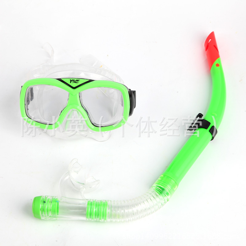 Factory wholesale of diving goggles breathing tube sets, snorkeling swimming goggles, semi-dry breathing diving goggles in stock