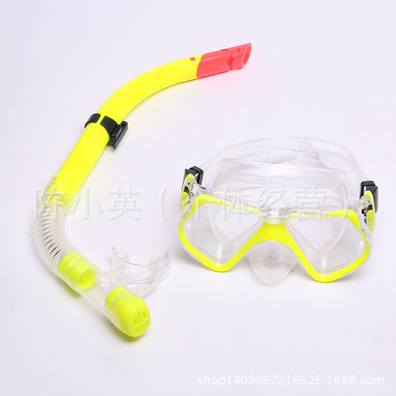 Wholesale of high-quality pvc snorkeling suits, diving breathing suits, tempered glass diving goggles and breathing suits Specification image